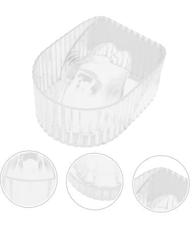 Housoutil Manicure Hand Soak Bowl Nail Remover Bowl Nail Color Removing African Wash Net Nail Soaking Bowl Clear Manicure Bowl Nail Soak Bowl Acrylic Advanced Manicure Tools 14.2x11cm Transparent - Buy Online on GoSupps.com