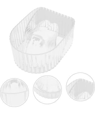 Healeved Manicure Hand Soak Bowl Manicure Bowls for Hands Manicure Tools Gel Polish Remover Bowl Nail Tools Nail Soak off Bowl Nail Spa Bath Gel Nail Polish Remover Acrylic Nail Set 14.2x11cm Transparent - Buy Online on GoSupps.com