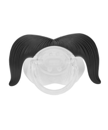 Funny pacifier baby funny lollipotile chicken long beard funny soft silicone for toddlers bedroom shower party