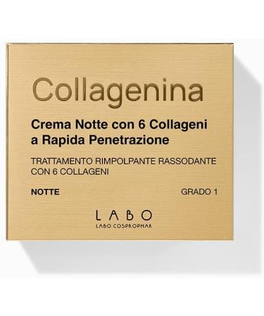  LABO Labo Collagenine Night Cream 6 Collagen Replumping and Firming Face Action 50 ml (Grade 2) - Buy Online on GoSupps.com