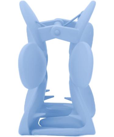 Colorful Flower Hair Clips Normal Thin Hair Styling Thick Cute Flower Claw Clip for Hair Accessories for Girlfriends(Light blue) - Buy Online on GoSupps.com