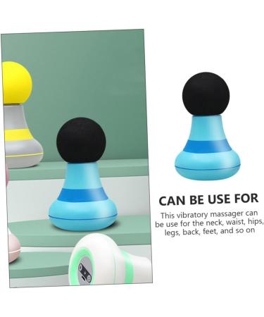 Magiclulu Portable Mini Electric Massage Tool - Handheld Body Massager & Fascia Device | Compact 11.5x7.5cm Blue - Ideal for On-the-Go Relief - Buy Online on GoSupps.com