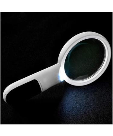 Magnifying Glasses for Hobbies Reading Magnifier 20 Times HD with LED Light Handheld Magnifying Glass High Magnification Old Reading Children's Student Magnifying Glass Vision - Buy Online on GoSupps.com