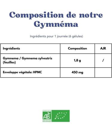 STREET OF PLANTS - Organic Gymnema - 120 Capsules - Buy Online on GoSupps.com