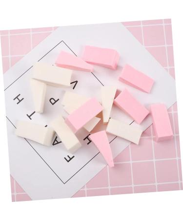 FRCOLOR 30pcs Triangle Makeup Puffs - Jaw Trainer Cosmetic Wedges for Flawless Application | Green Makeup Sponge Set - Buy Online on GoSupps.com