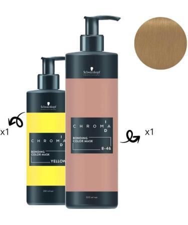 ChromaID SCHWARZKOPF Yellow Pigmented Nourishing Mask 280ML - Buy Online on GoSupps.com