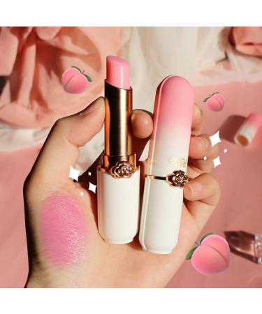 Peach Aloe Vera Strawberry Blueberry Avocado Grape Jelly Lipstick Set - Long Lasting Moisturizing Lip Balm with Fruity Flavor - 6 Pcs/Set - Buy Online on GoSupps.com