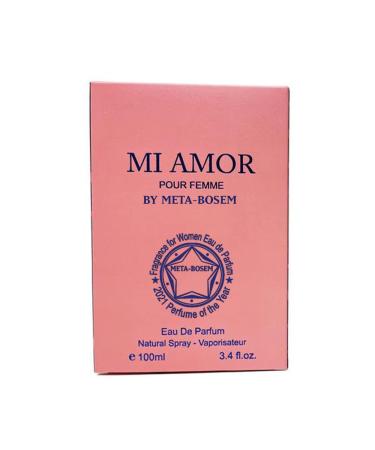 META-BOSEM Valentine &Mi Amor 2 Piece Set for Women Eau de Parfum Natural Spray | Floral and Jasmine Notes | Seductive and Fresh Fragrance | Casual and Formal Wear 3.4 Fluid Ounce/100 Ml Each - Buy Online on GoSupps.com