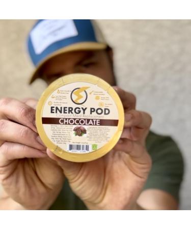 Chocolate Energy Pods Snack Fudge & Compact Meal Replacement Cup Sugar-Free Gluten-Free Keto Vegetarian 10g Whey Protein Made with Gourmet Cacao (Pack of 8) - Buy Online on GoSupps.com
