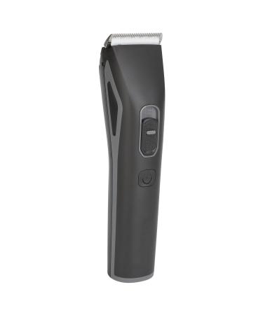 Airshi Cordless Hair Clipper Electric Hair Trimmer Rechargeable Low Noise Grooming for Men for Salon Use (Black)