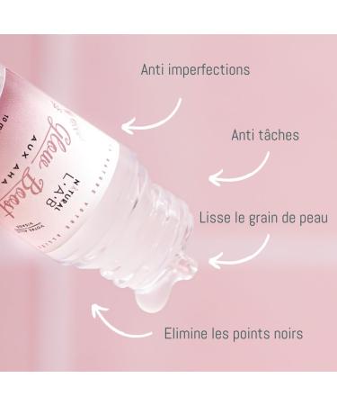 Natural Lab GLOW BOOST anti-blemish facial serum with AHA fruit acids - Anti-blemish eliminates blackheads tightens enlarged pores and smoothes the skin. Excellent facial care. - Buy Online on GoSupps.com