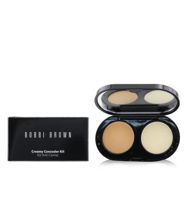 Bobbi Brown Creamy Concealer Kit - Warm Natural + Pale Yellow Pressed Powder 3.1g/1.1oz - Buy Online on GoSupps.com