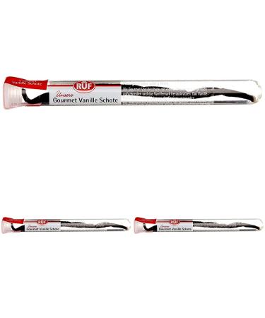 Call gourmet vanilla pod vanilla tahitensis real vanilla pod for cooking & baking from desserts & dishes gluten -free vegan 1 pod (1 x 2.5g) (pack with 3)