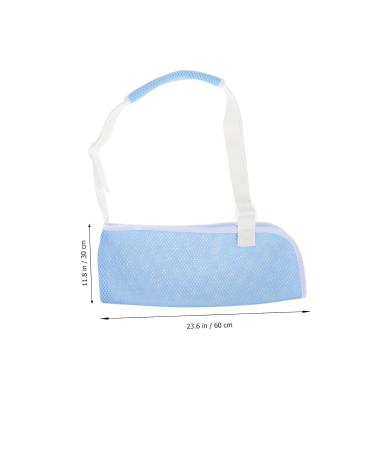 GLEAVI Children's Arm Sling Arm Sling Arm Sling for Wrist Injury Arm Support The Shoulder Bracket Net 60X30CM Sky-blue - Buy Online on GoSupps.com