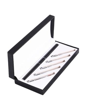 minkissy 1 Set Nails Art Pen Nail Acrylic Nail Art Brush Nail Drawing Brush Nail Liner Brush Diamond Dotting Pen Nail Design Brush Pen Manicure Brush Pen Care Nail Polish 17cm Black