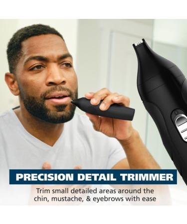 W.AHL All-in-One Rechargeable Beard & Mustache Trimmer for Men - Precision Grooming Tool in Black | International Shipping Available - Buy Online on GoSupps.com