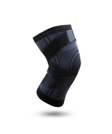 Knee Braces & Compression Sleeves for Pain Relief | Men's & Women's Sports Support - Medium Black - Buy Online on GoSupps.com