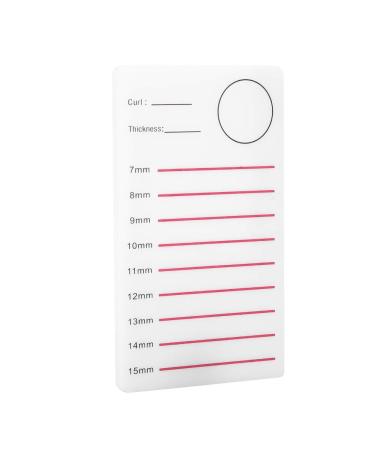 Eyelash Extensions Tray - Black Mink False Lashes Holder for Salon Use | Premium Plastic Eyelash Stand Pallet (02 - Buy Online on GoSupps.com