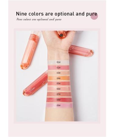 Moisturizing Liquid Blush - Natural Fluff Mist Matte Finish - Long Lasting 07 Cameo Brown 0.22 Fl Oz - Buy Online on GoSupps.com