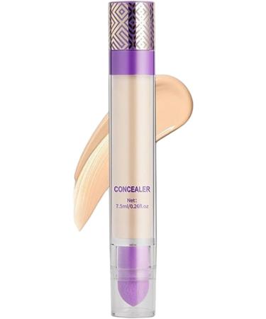  Tewzafiya Cover the stick concealer a concealer for dark circles | Concealer Concealer Full Coverage - Creamy Finish Lubricating Face Makeup 10ml for Eyes ef - Buy Online on GoSupps.com