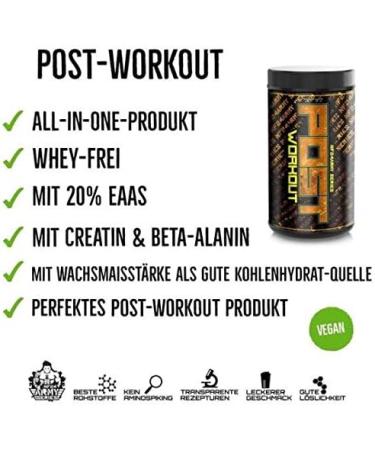 Post Workout Shake 1800g - Creatine Monohydrate EAAs BCAAs L-Glutamine Beta-Alanine & Vitamins - Cherry Flavor for Optimal Recovery - Buy Online on GoSupps.com