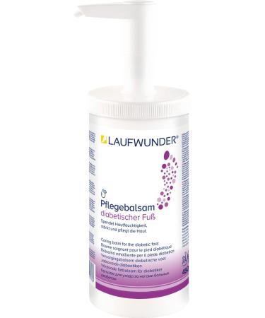 Laufwunder care balm for the diabetic foot 450ml dispenser can - Buy Online on GoSupps.com