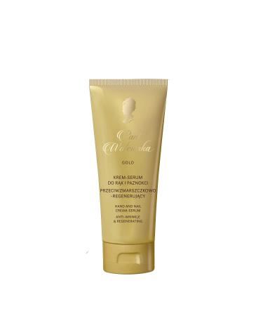 Pani Walewska Gold - cream and serum for hands and nails anti -wrinkles - regenerative - hand protection cream - hand and nail cream - strengthens the nails and gives the skin moisture - smoothing