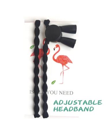 Adjustable Afro Puff Ponytail Ties for Natural Curly Hair Styles - 5PCS - Buy Online on GoSupps.com