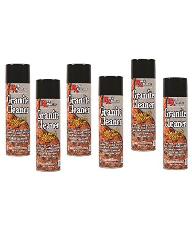 Rock Doctor Granite Cleaner - Cleans& Renews Surfaces - (18 oz) Surface Cleaner Spray, Granite/Marble Countertop Cleaner, Cleaning Spray for Vanity, Table Top, Kitchen Counters, Stone Surfaces (6Pack) - Buy Online on GoSupps.com