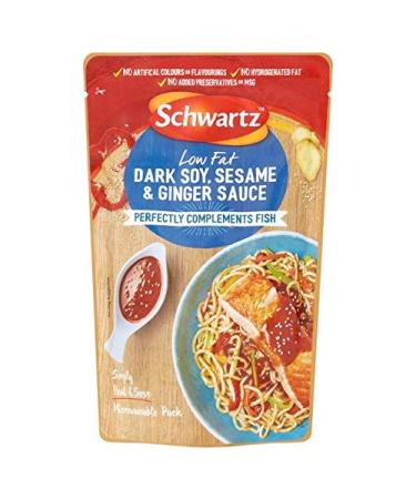 Schwartz Schwartz Dark Soy Sesame and Ginger Fish Sauce 300g