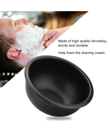 High-Quality Shaving Bowl & Soap for Men - Portable Black Foaming Cream Bowl - Buy Online on GoSupps.com