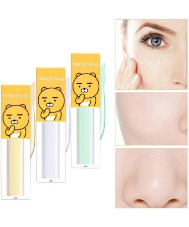 Jojomis Pack of 3 Cream Base Makeup Concealer Moisturizer Cosmetics Face Foundation Makeup Shading - Buy Online on GoSupps.com