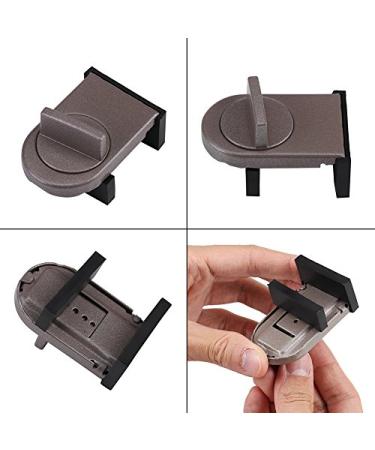 (Pack of 2) Kids Sliding Window Lock - Child Safety Adjustable Door Proof Security Lock - Buy Online on GoSupps.com
