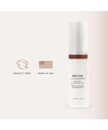 OSMOSIS INFUSE Nutrient Hydrating Facial Mist - Plant-Based Minerals for All Skin Types | Smooths & Enhances Product Penetration - 2.7 Fl Oz - Buy Online on GoSupps.com