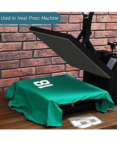 22-Piece Iron On Numbers Set (0-9) 8 Inch - Perfect for Team Uniforms - Football, Basketball, Baseball - Buy Online on GoSupps.com