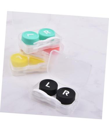 16 Pcs Remote Tool Piston Storage Container for Contact Lenses - Lens Holder Tweezers & Accompanying Box - Ideal for Travel & Organization - Buy Online on GoSupps.com