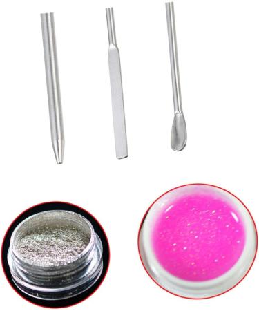 FOMIYES Color Plastic Stirring Rod Nail Kits Nails Kit Nail Polish Kit Stirring Rod for Jewelry Making Ear Wax Pick Nail Scraper Resin Mold Stirring Spoon UV Gel Mixing Rod Metal re-usable - Buy Online on GoSupps.com