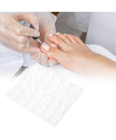 Self-Adhesive Transparent Toenail Stickers - 50 Sheets Double-Sided for Artificial Nails | Best eCommerce Shipping Internationally - Buy Online on GoSupps.com