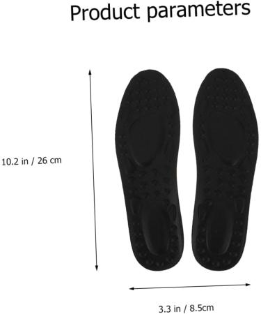 NOLITOY Shoe Inserts for Men & Women - 2 Pairs Plantar Support Insoles Thick Basketball Cushions Assorted Colors Size 35-39 - Buy Online on GoSupps.com