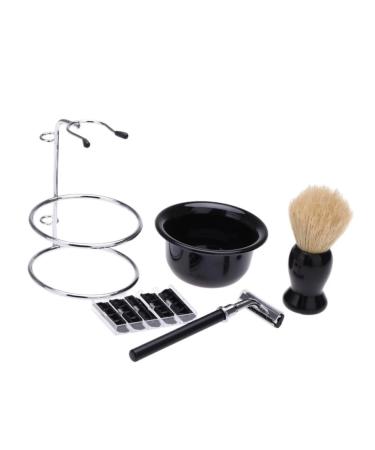 Ipetboom Hand Shaver Kit - Premium Men's Razor Blades & Shaving Brush for a Close Shave - Perfect for International Shipping - Buy Online on GoSupps.com