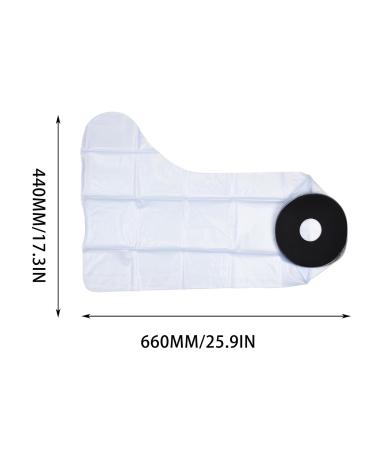 ALGONETO 2X Waterproof Cast Shower Cover Leg for Adults Foot and Lower Leg Cast Wounds Protector Showering Bath Accessories - Buy Online on GoSupps.com