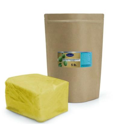 HalalEveryDay Raw Unrefined Grade A Soft and Smooth African Shea Butter from Ghana - Amazing quality and consistency - comes in a 32 oz Jar - Total weight approximately 30 oz