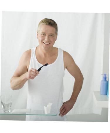 FRCOLOR 16 Pcs Folding Toothbrush Set - Portable Travel & Camping Charcoal Toothbrushes - Compact & Lightweight Grey Color - Buy Online on GoSupps.com