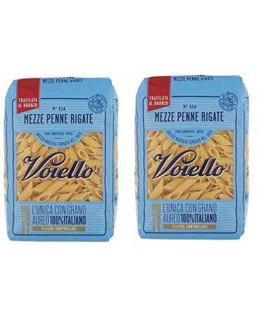 Voiello Practical offer - 3 packs of 500g half striped pens 100% Italian pasta