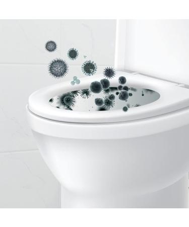 Disposable Toilet Seat Covers Plastic Waterproof Individually Packaged Disposable Toilet Pad for Travel Airplane Essentials Public Bathroom Camping 1pack - Buy Online on GoSupps.com