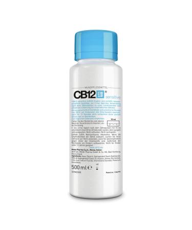 CB12 Sensitive Mouthwash for Sensitive Teeth - 12-Hour Freshness - 500 ml | International Shipping - Buy Online on GoSupps.com