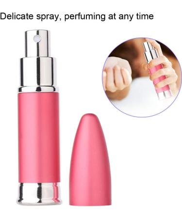 Verdant Touch Perfume Spray Bottlem Spay Bottle Portable Mini Refillable Perfume Atomizer Spray Bottle 12ML Pink Empty Perfume Bottle - Buy Online on GoSupps.com