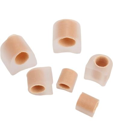 Toe Corrector Spacer: Bunion Preventing Ring Sleeves - 3 Pair Set for Nail Problems - Buy Online on GoSupps.com