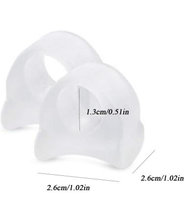 10 Piece Toe Protectors & Spacers for Big Toe Bunion & Hammer Toes - Clear - Buy Online on GoSupps.com
