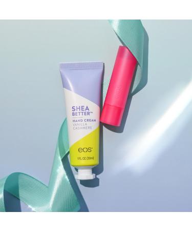 eos Holiday Skin Care Set- Vanilla Cashmere Travel Hand Cream & Candy Cane Swirl Lip Balm Stocking Stuffers 1 fl oz Hand Cream + 0.14 oz Lip Balm 2-Pack Cranberry Joy & Merry Berry 2 Piece Set - Buy Online on GoSupps.com